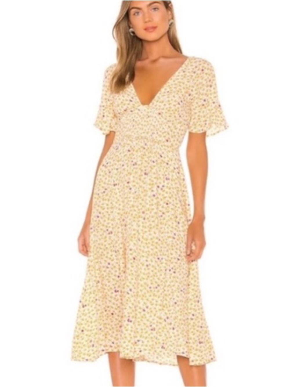 Free People Full Bloom Midi Dress